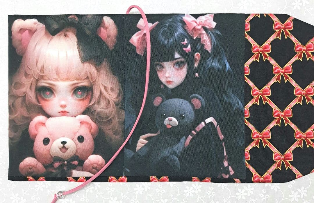 メモリー⑱ブックカバー、スマホポーチ