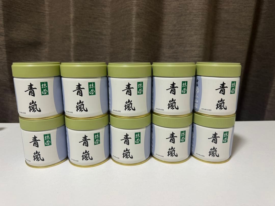抹茶丸久小山園 青嵐 Aoarashi 40g 10缶セット