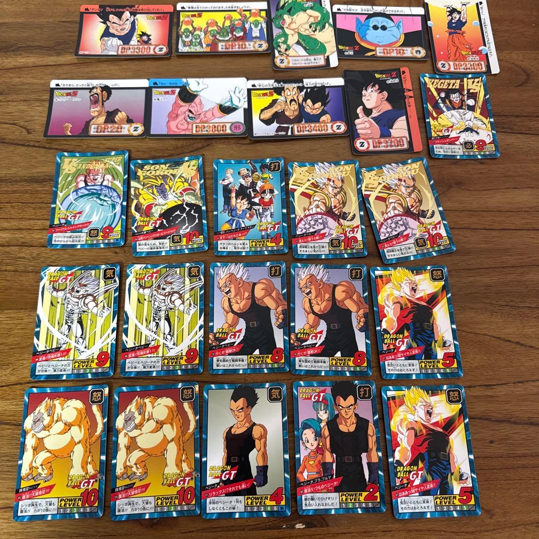 ドラゴンボール カードセット GT、Zシリーズ 102枚まとめ売り 未開封品