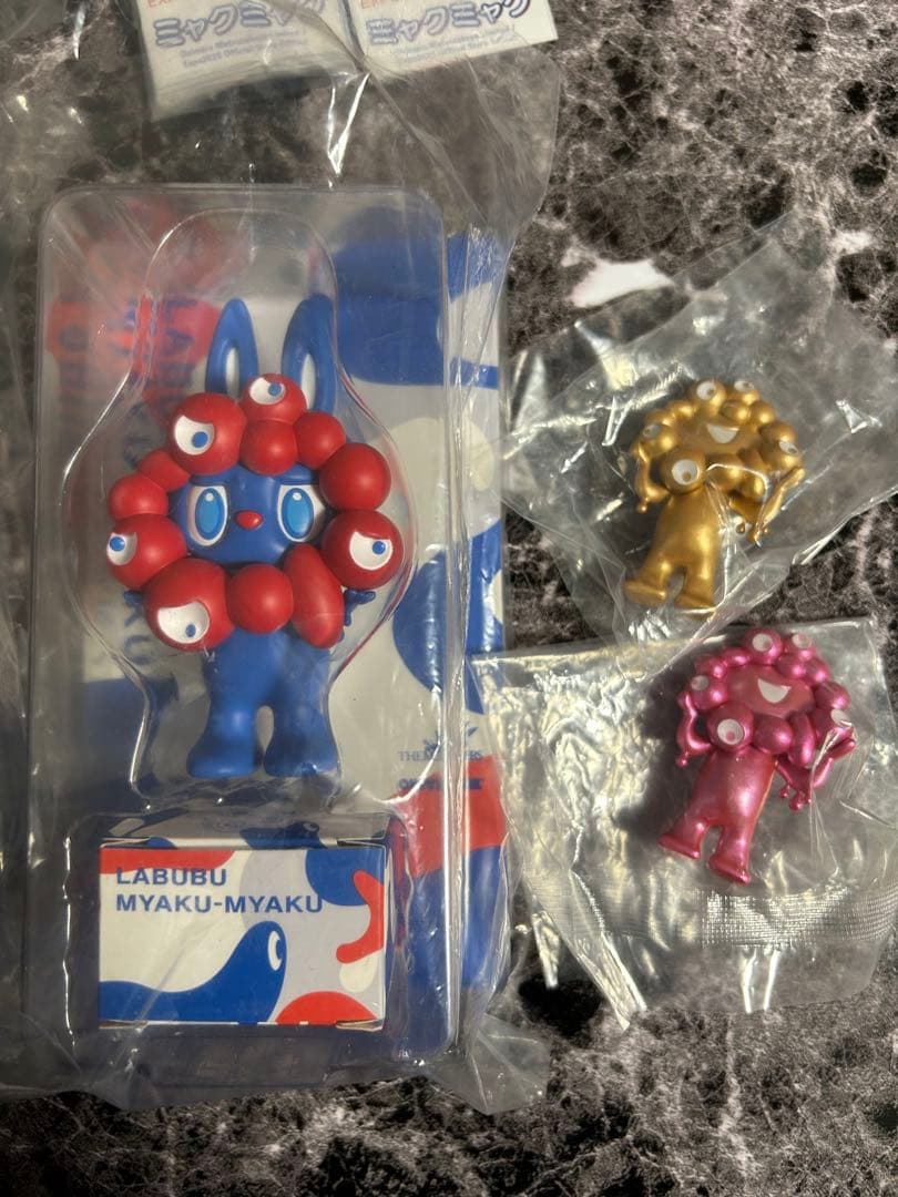 非売品】【関西万博】ラブブミャクミャク& 海洋堂カプセルフィギュア全