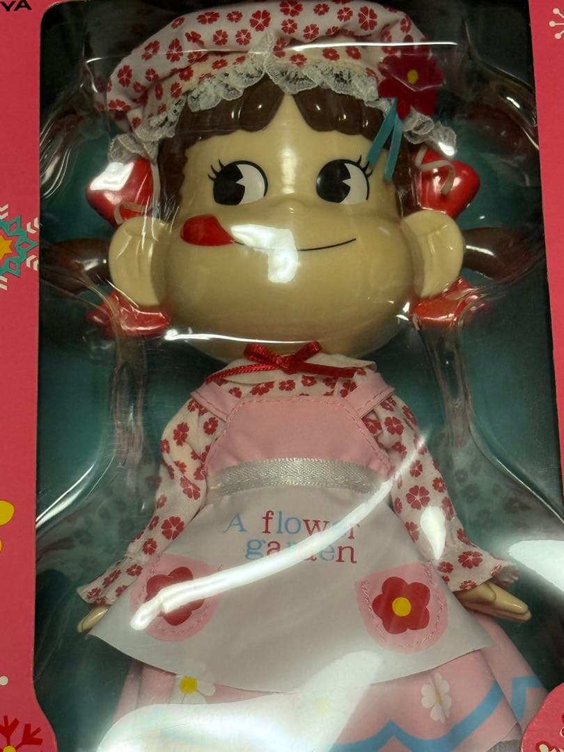 不二家　未開封　ペコちゃん人形　ポコちゃん　レア　クリスマス　兎　浴衣　ドレス