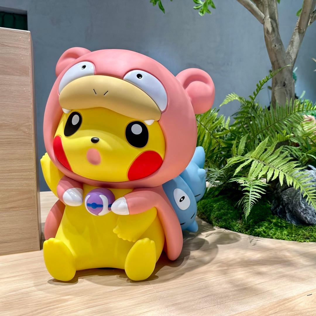 ピカチュウ クマフード フィギュア ONE PIECE ✖️ ピカチュウ 七武海◇バーソロミュー・くま ワンピース