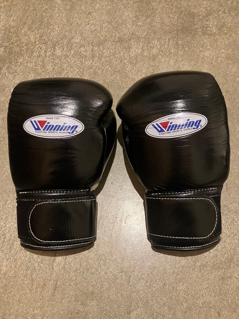 winning ウィニング グローブ ブラック 10オンス MS-300B - メルカリ