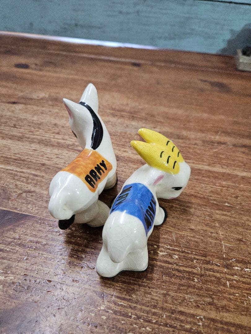 US VINTAGE ARMY NAVY 動物のマスコット 2体セット - メルカリ