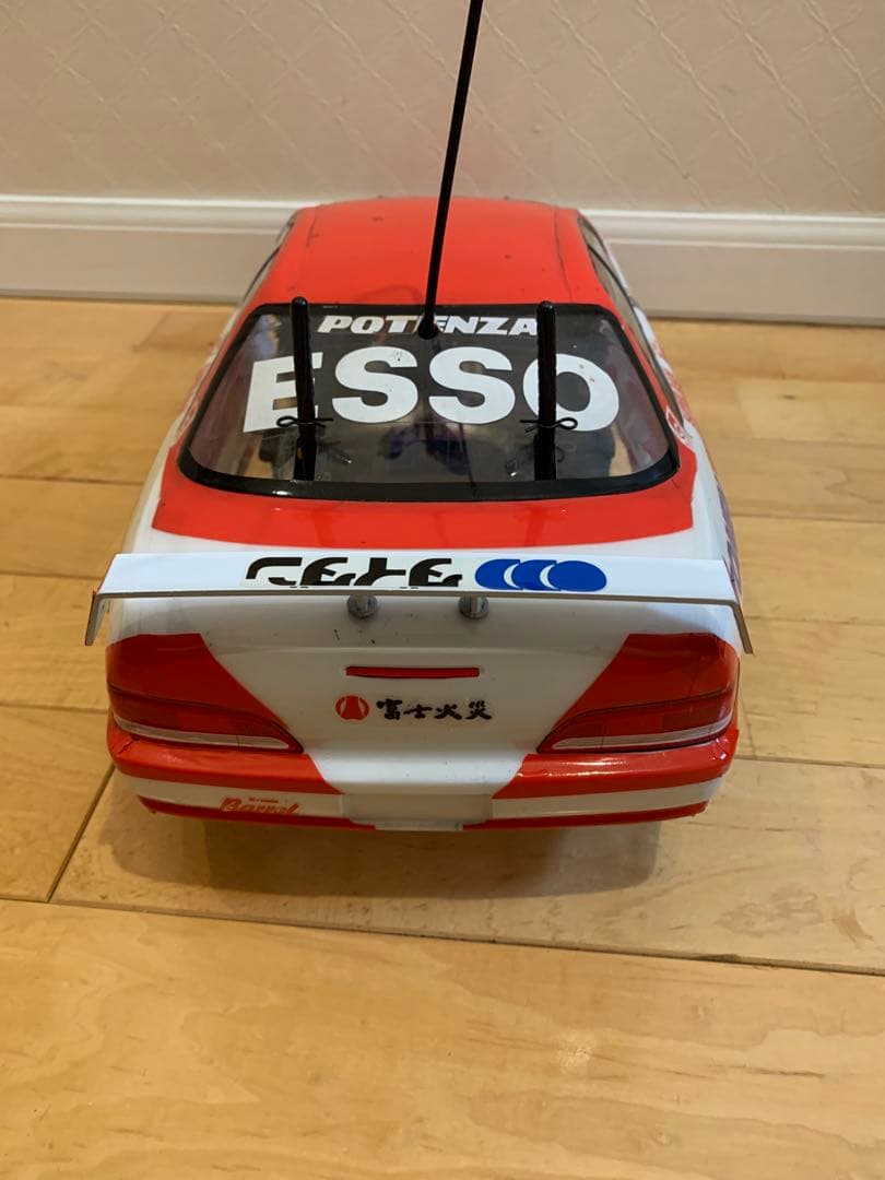 タミヤ　1/10ラジコン　FF01シャーシ　コロナEXIV サンワプロポ