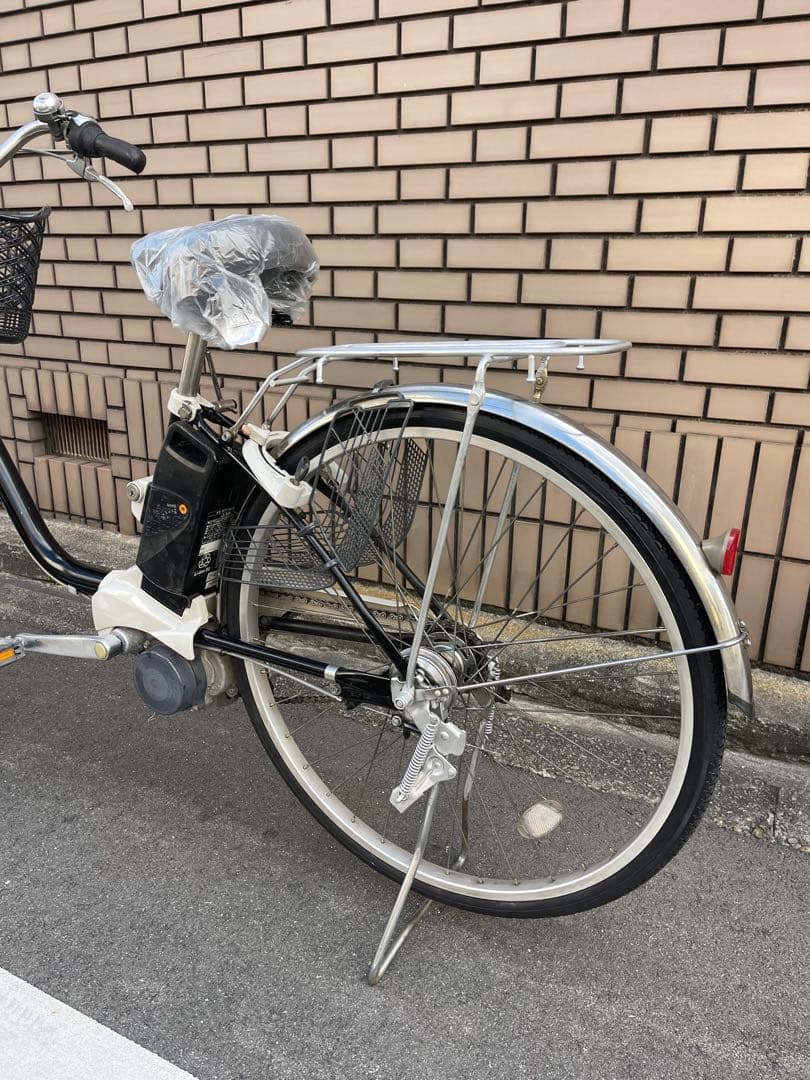 ブラック　パナソニック電動アシスト自転車26インチ　・8.9Ah