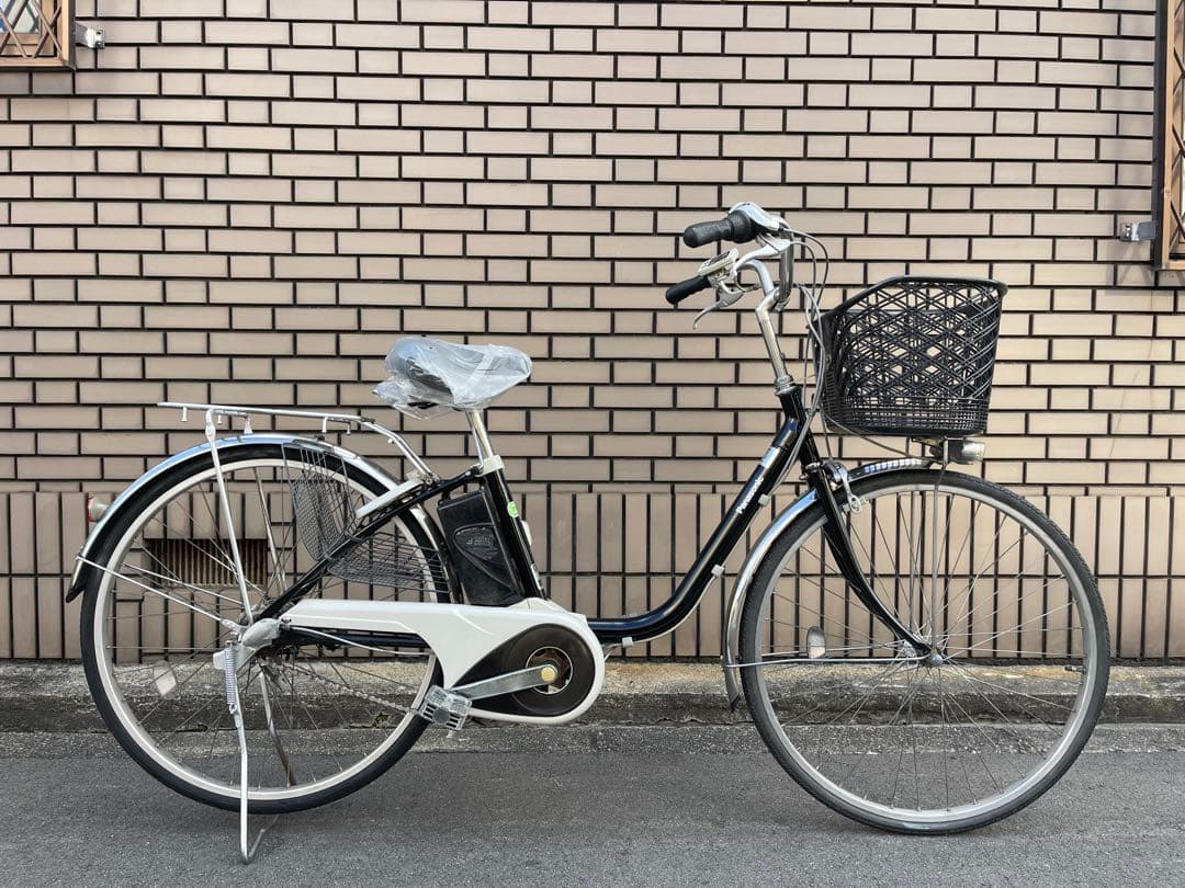 ブラック　パナソニック電動アシスト自転車26インチ　・8.9Ah