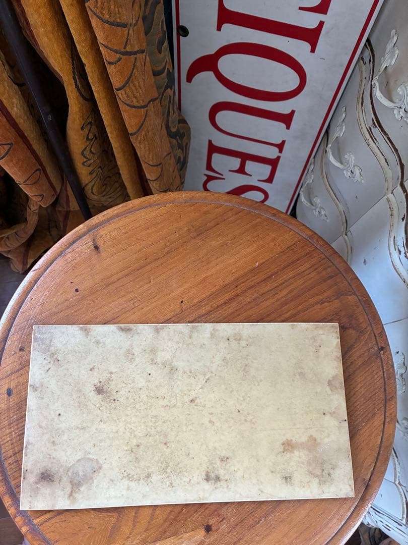 フランス アンティーク サイン プレート 看板 注意喚起 標識 文字沢山