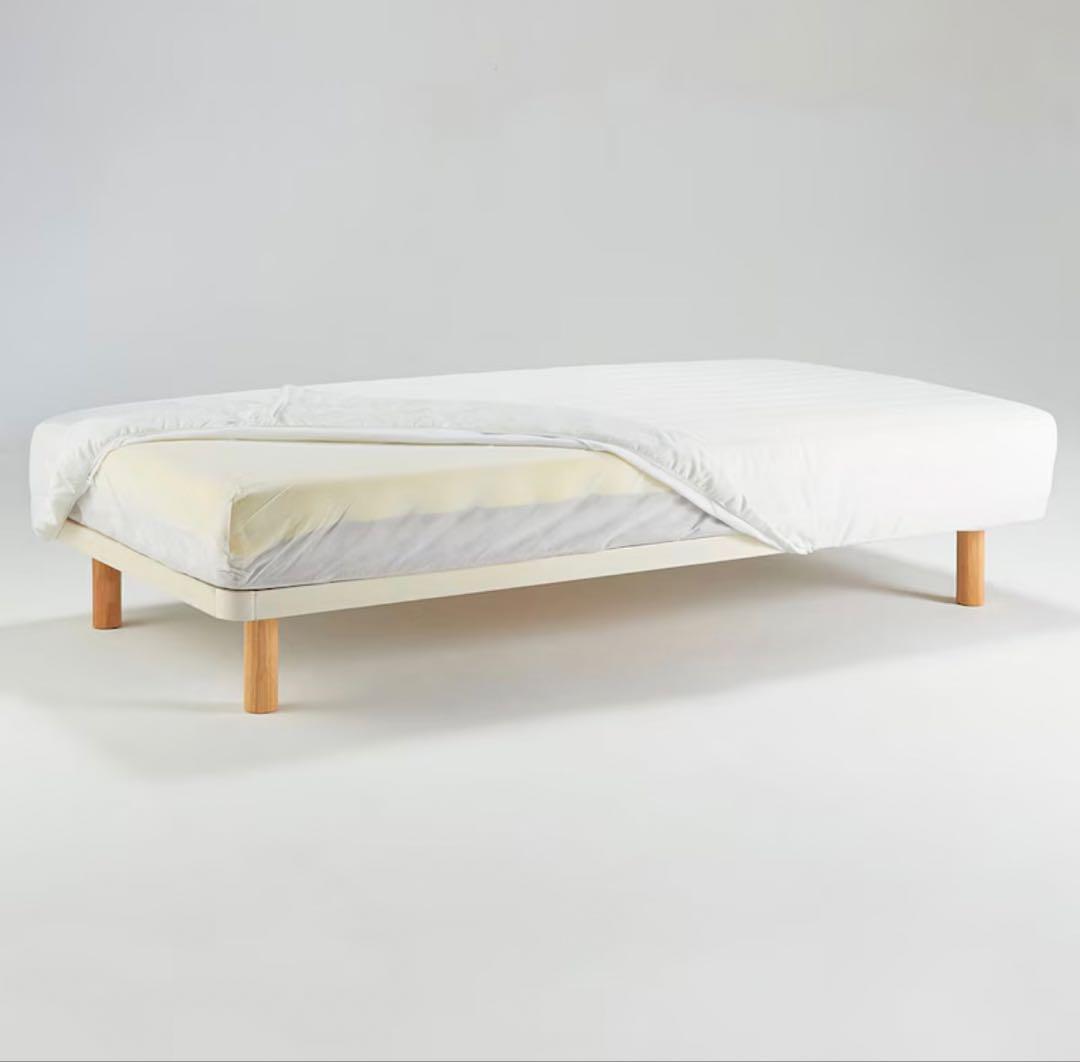 無印良品　脚付きマットレス シングル