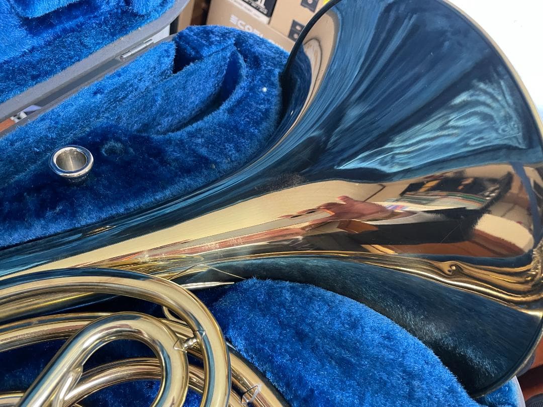 ホルン ヤマハ YHR-311 ジャンク品 フレンチホルン 本体 ケース付き