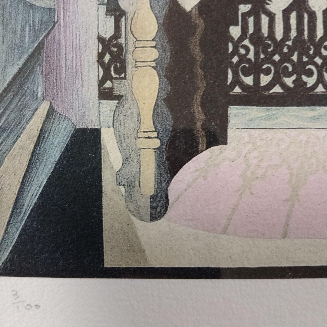 パブロ·ピカソ リトグラフ『窓辺の静物、サン=ラファエル』サイン入