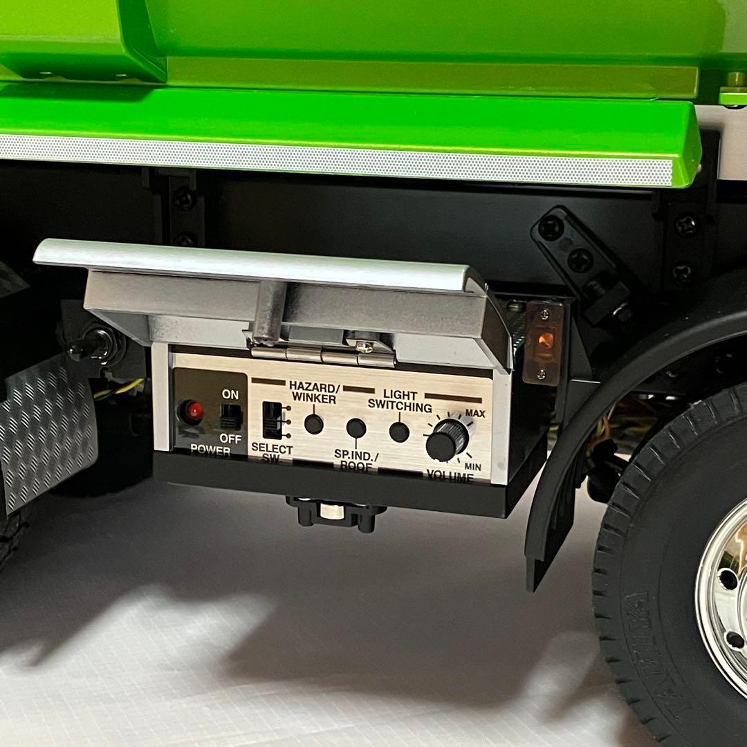 タミヤトレーラー アロクス8×4ダンプ4151 フルオペ フルセット