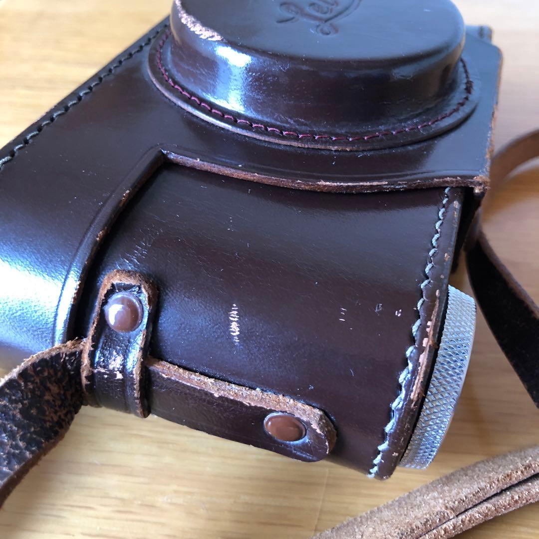 バルナックライカ 革ケース Ⅲ f 沈胴レンズ用 - メルカリ