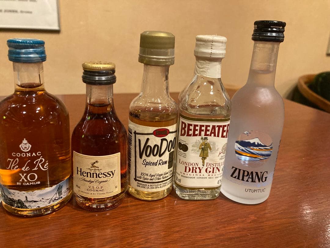 ミニチュアボトル47本 未開封 ウイスキー、リキュール、スピリッツ等