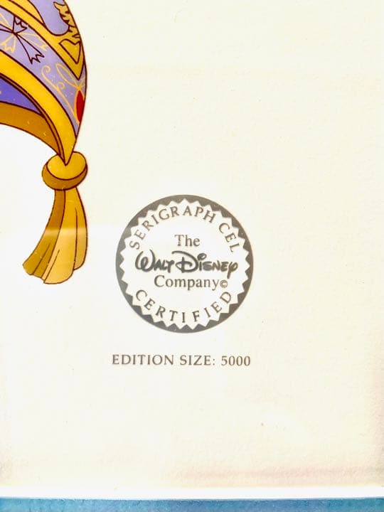 アラジンのセル画