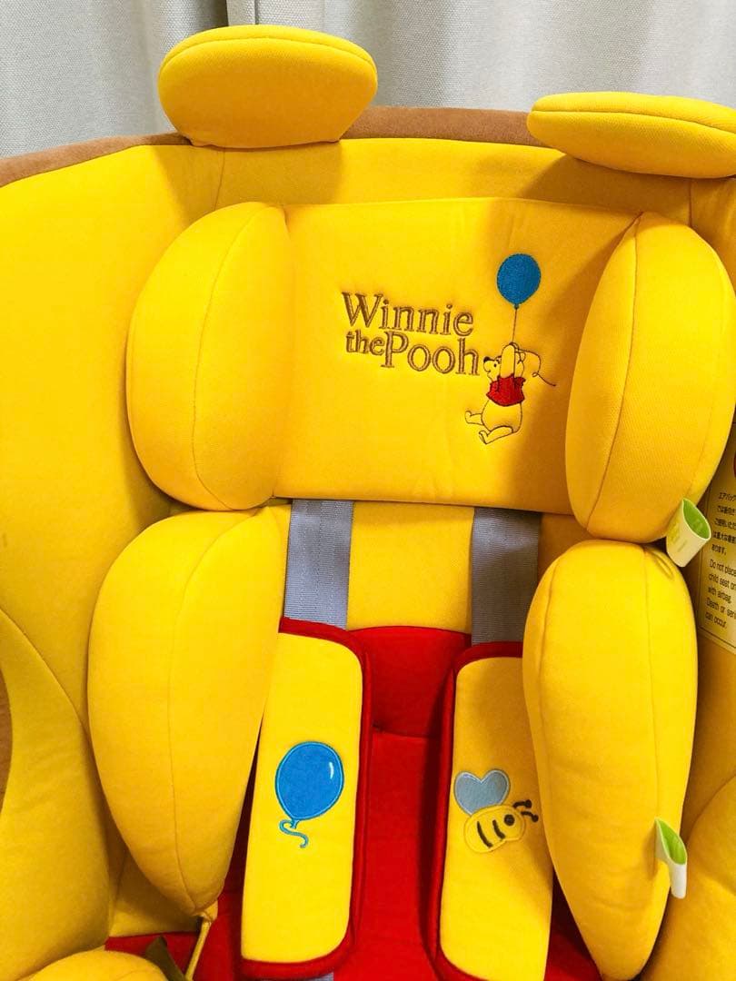 西松屋　くまのプーさん　チャイルドシート　キッズ　ベビー　ディズニー