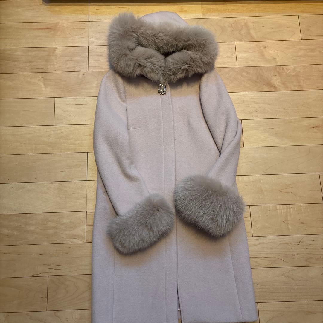 幸*彡様 アプワイザーリッシェ 5wayコート スモーキーピンク フェイク