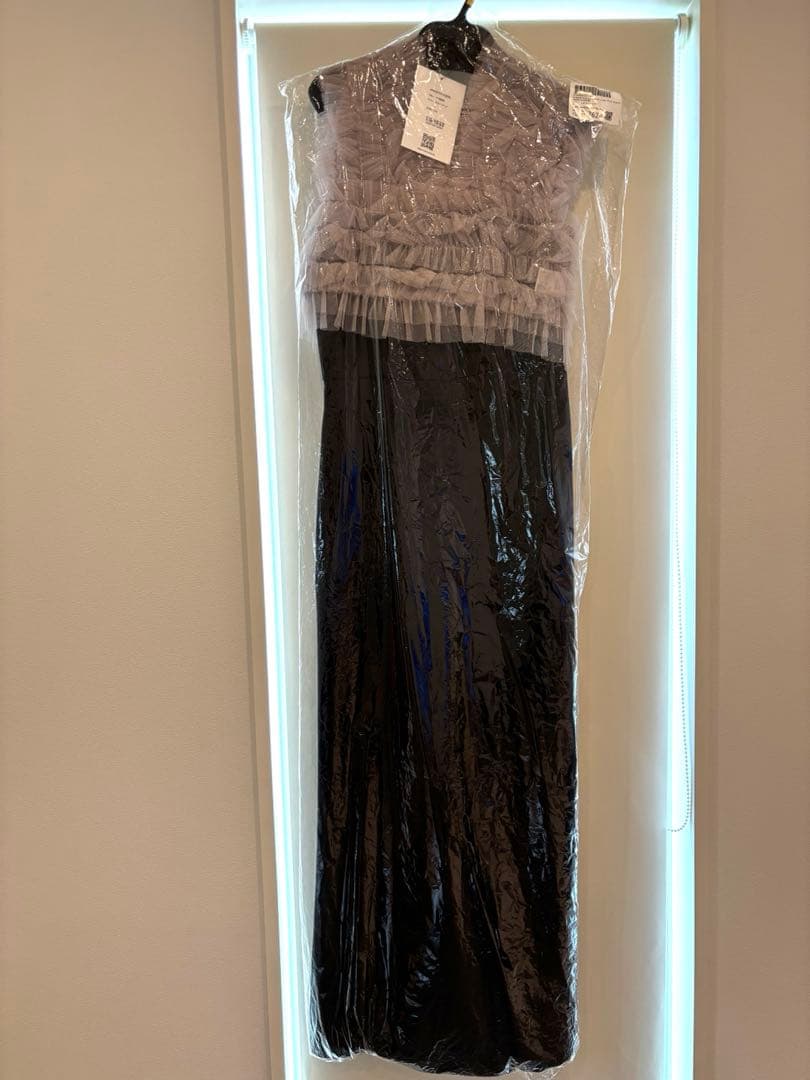 スーツ・フォーマル・ドレス andresd tulle vest all in one dress