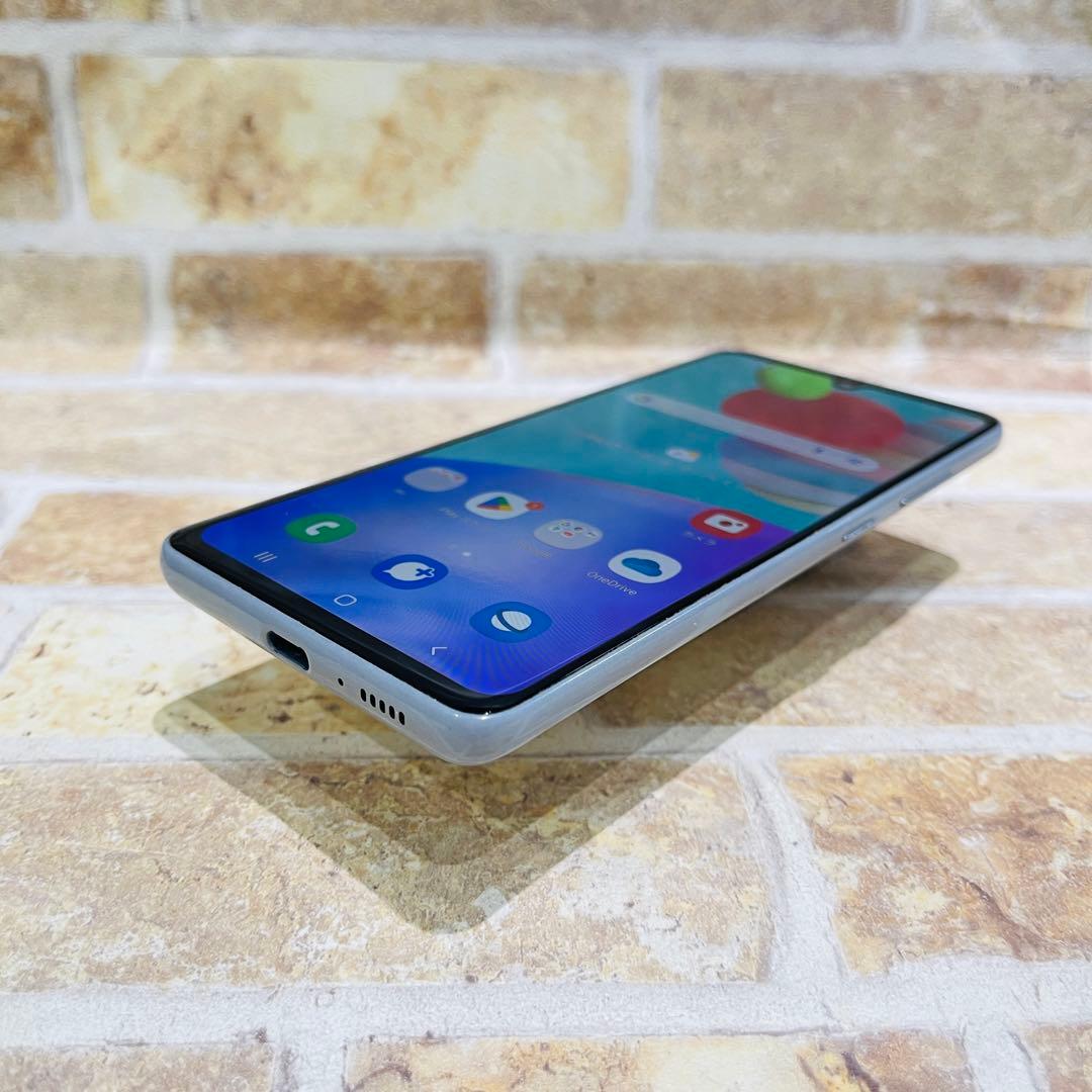 SIMフリー Galaxy A41 64GB ホワイト バッテリー良好