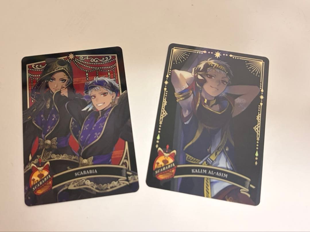 ツイステ カード 「ジャミル・バイパー、カリム・アルアジーム