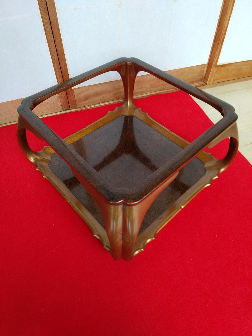 紀州徳川家のお道具展　大阪の某美術館展示品　（懸盤・かけばん・膳・蒔絵）