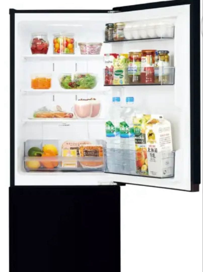 美品！TOSHIBA 東芝 2ドア冷蔵庫 ／153L／右開き　送料込み