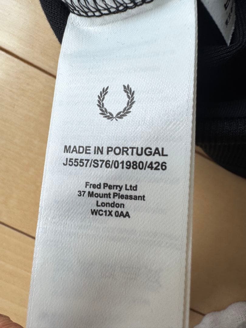 【未使用】FRED PERRY トラックジャケットL