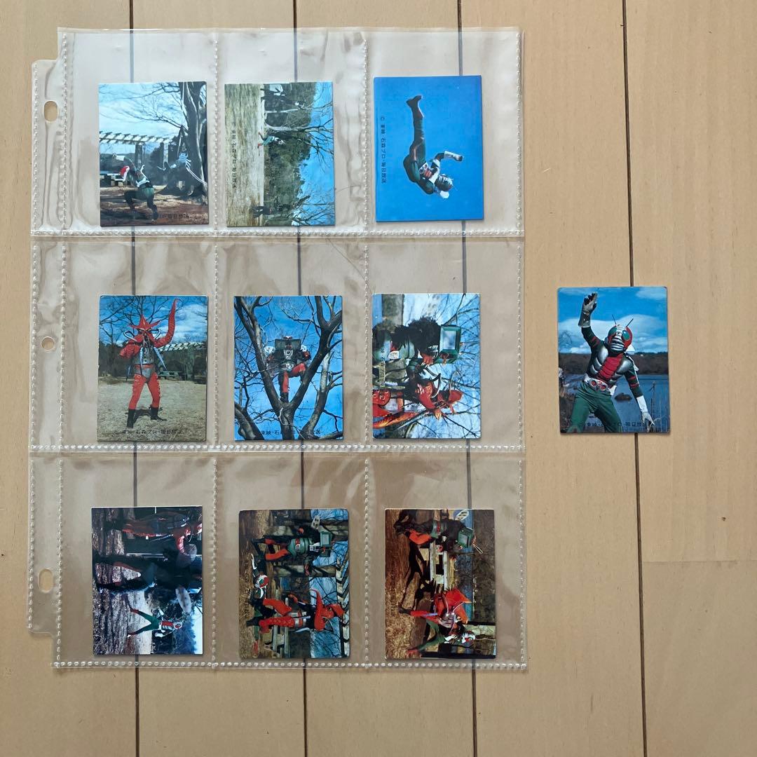 ★旧カルビー仮面ライダーV3カード★1番〜100番連番