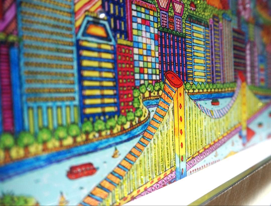 真作□ヨハン・ペラトーネル 版画 TOKYOⅢ□絵画 ジェームスリジィ