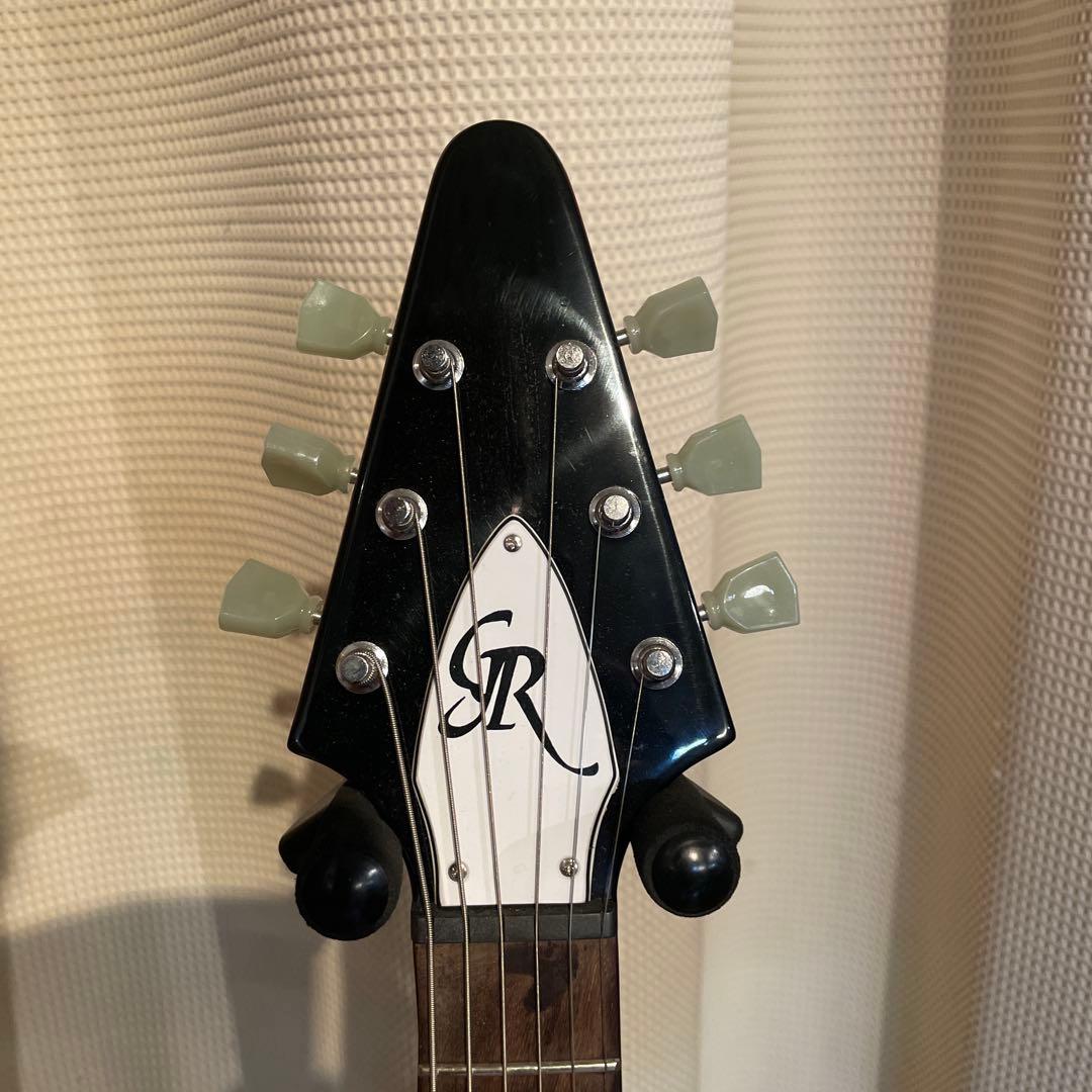 GrassRoots ミニエレキ フライングV スピーカー内蔵