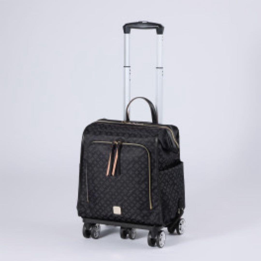 クリスチャンオリビエ はっ水ジャガード キャリーカート ブラック