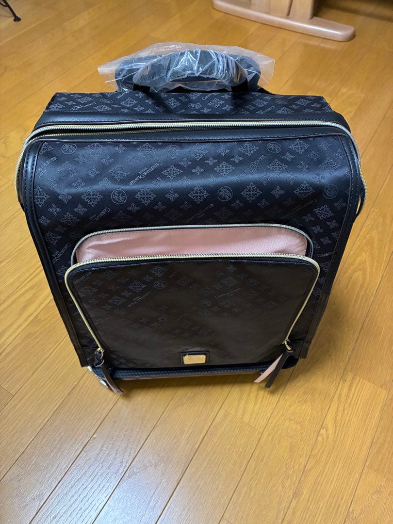 クリスチャンオリビエ はっ水ジャガード キャリーカート ブラック