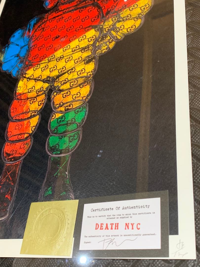 SOLD完売！正規品DEATHNYC 世界限定100枚 グッチ カウズ 現代