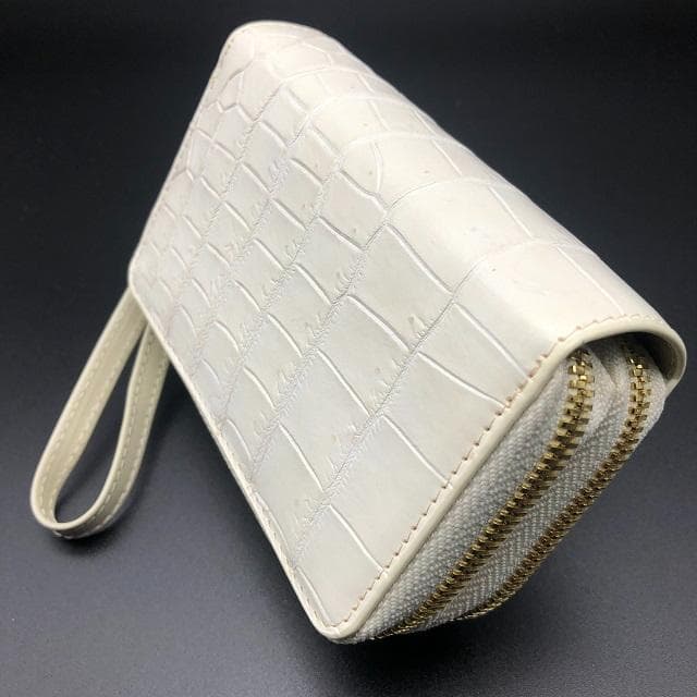 フォロー割適用　本物クロコ・腹革　シャム　クロコダイル商品2点セット