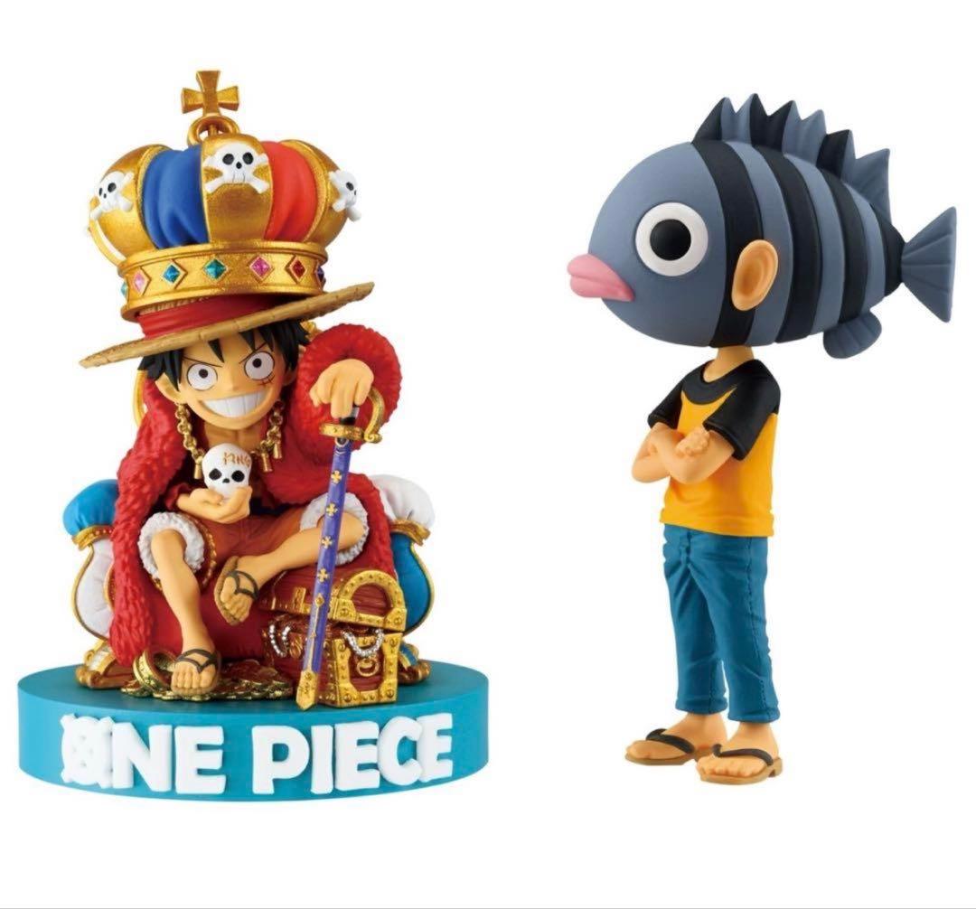 ONE PIECE BASE SHOP ワールドコレクタブルフィギュア2点セット - メルカリ