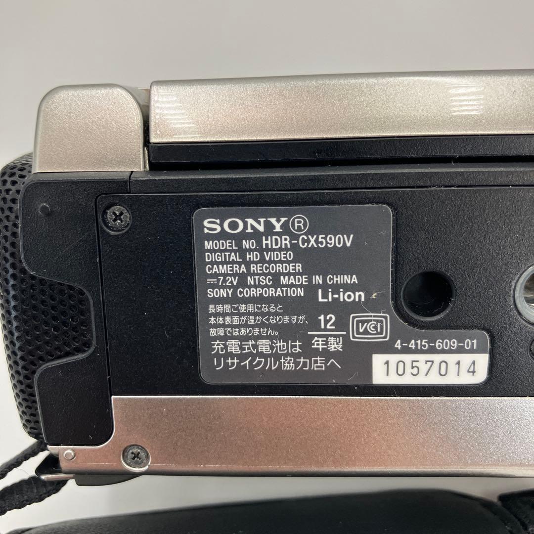美品　動作確認済SONY HDR-CX590V