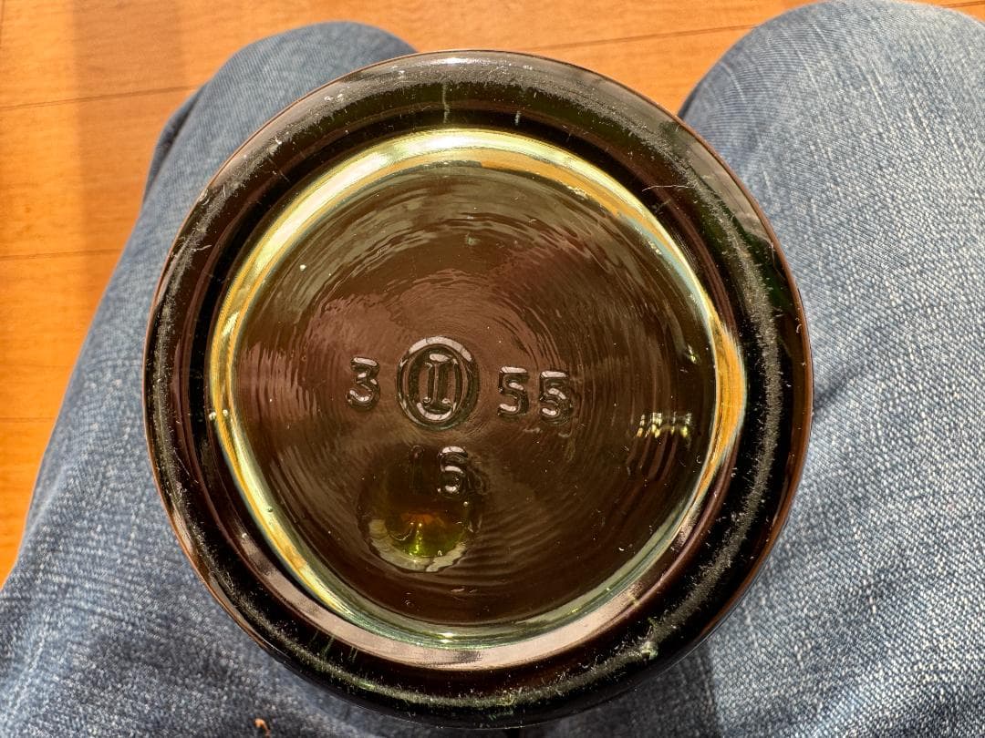 コカコーラ　ファミリーサイズボトル　瓶　1955年　美品　COCA-COLA