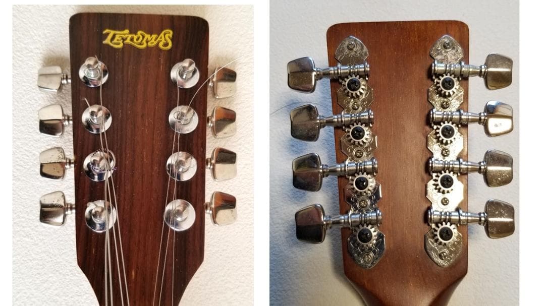 フラットマンドリン・良品（田原楽器：TETOMAS）ケース・新品弦付き