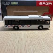 京商ポケットランナー　いすゞエルガERGAワーキングビークル　いすゞプラザ限定品