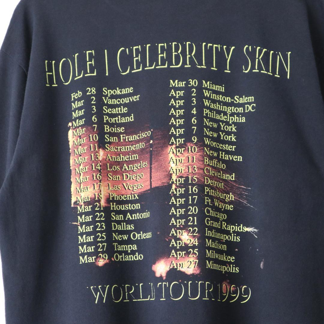 90s Hole ホール Tシャツ CelebritySkin バンT カート - メルカリ