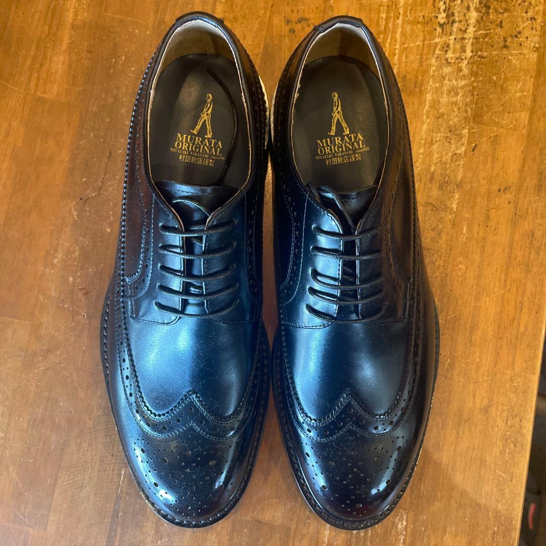 MURATA ORIGINAL921027ウィングチップ黒26