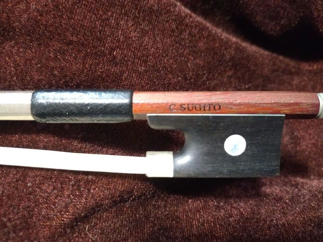 バイオリン　ピグマリウス　1/2　ST-3 杉藤 SUGITO 弓2本　肩当て