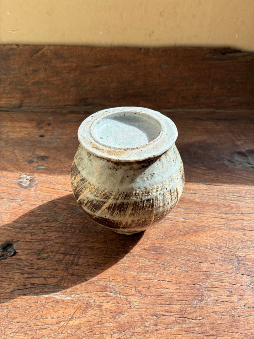 小野哲平作 壺 蓋付き - メルカリ