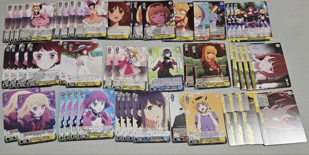 推しの子ヴァイスシュヴァルツ デッキ＋パーツ有馬かなMEMちょカード