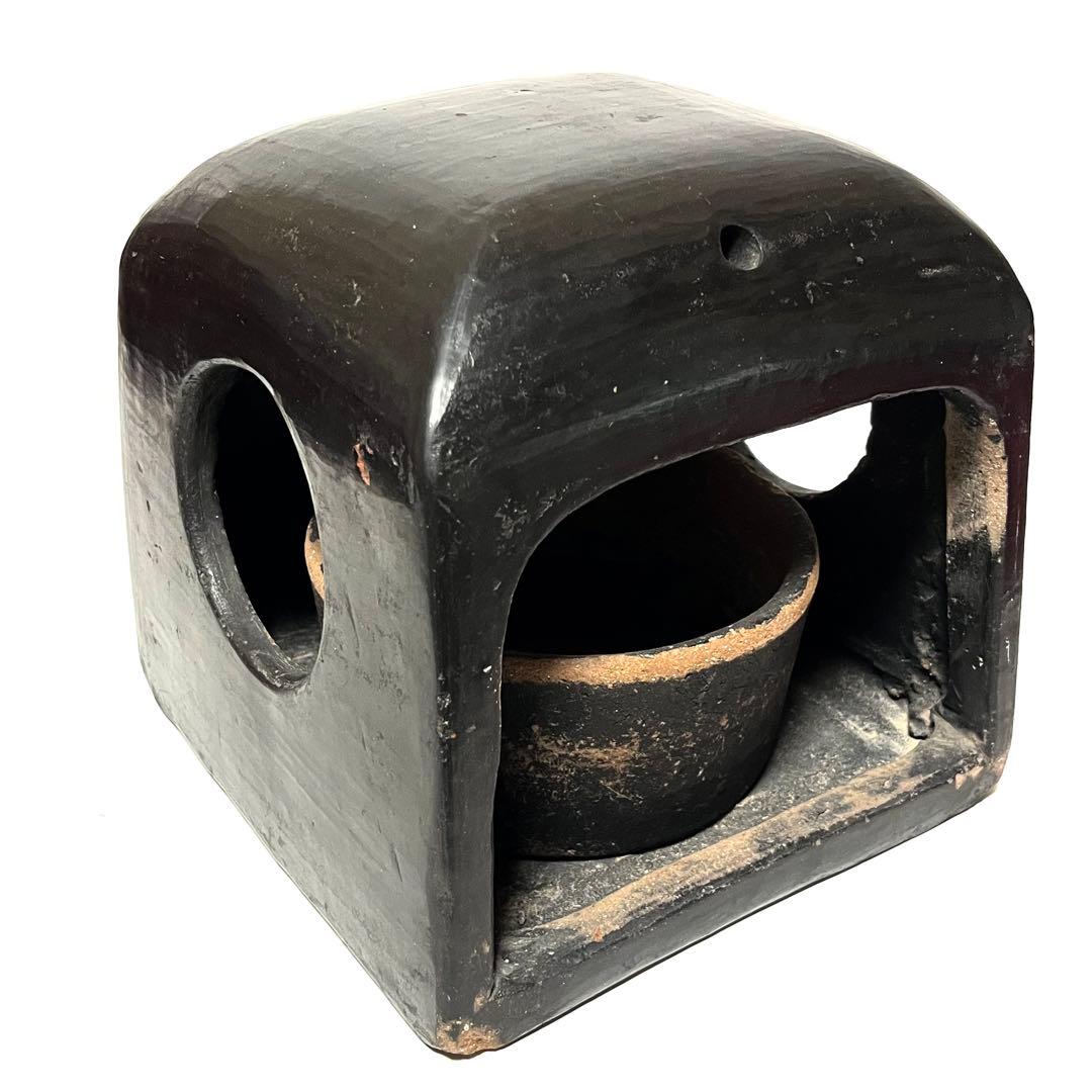 □時代物・希少□あんか・行火・猫火鉢・置きこたつ・レトロ・古道具・古民