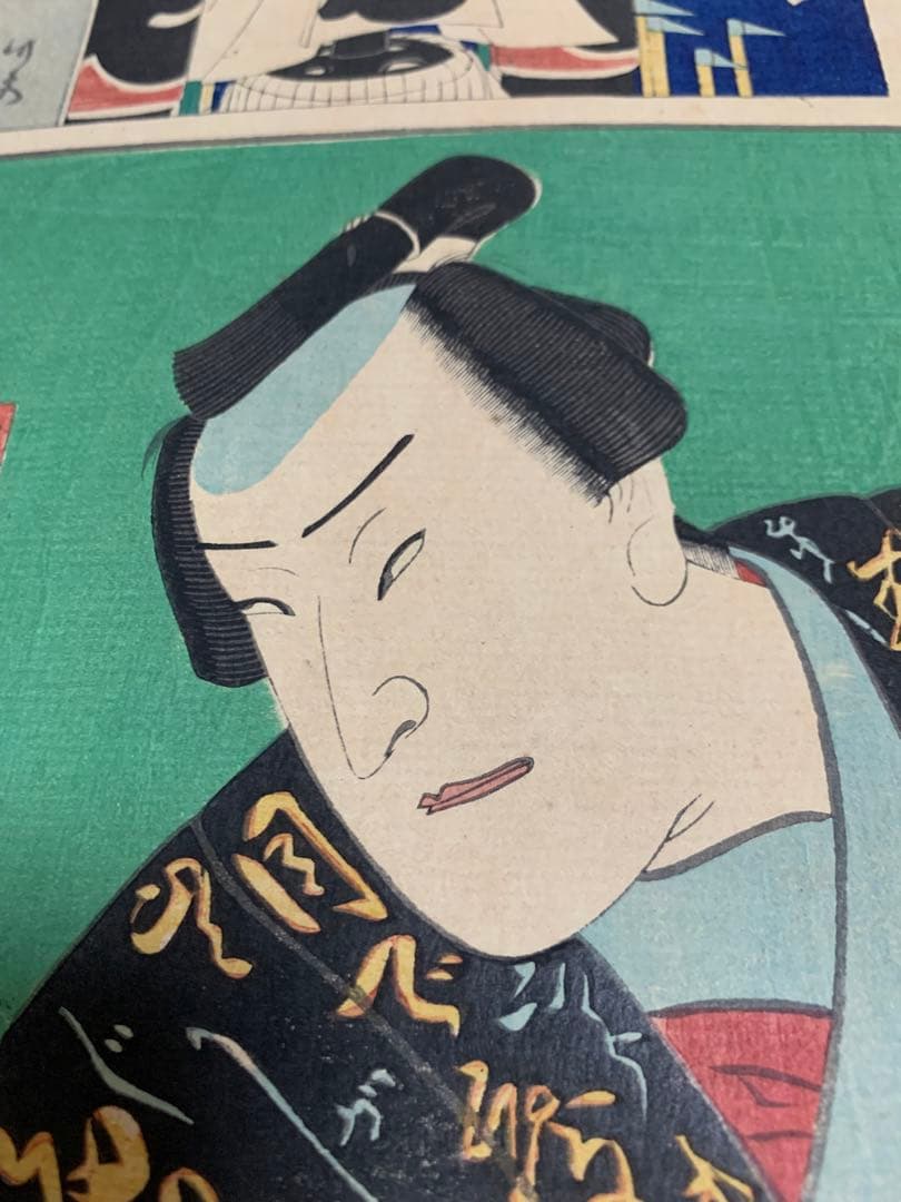 月耕 浮世絵「義士四十七図」明治時代 木版画 錦絵 大判 47+2+14/63枚