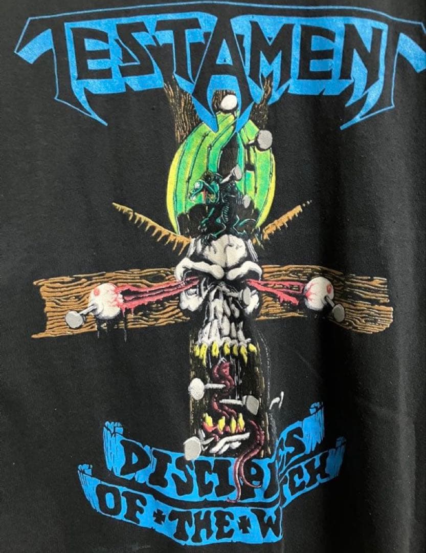 testament90年初来日ツアーTシャツMテスタメント