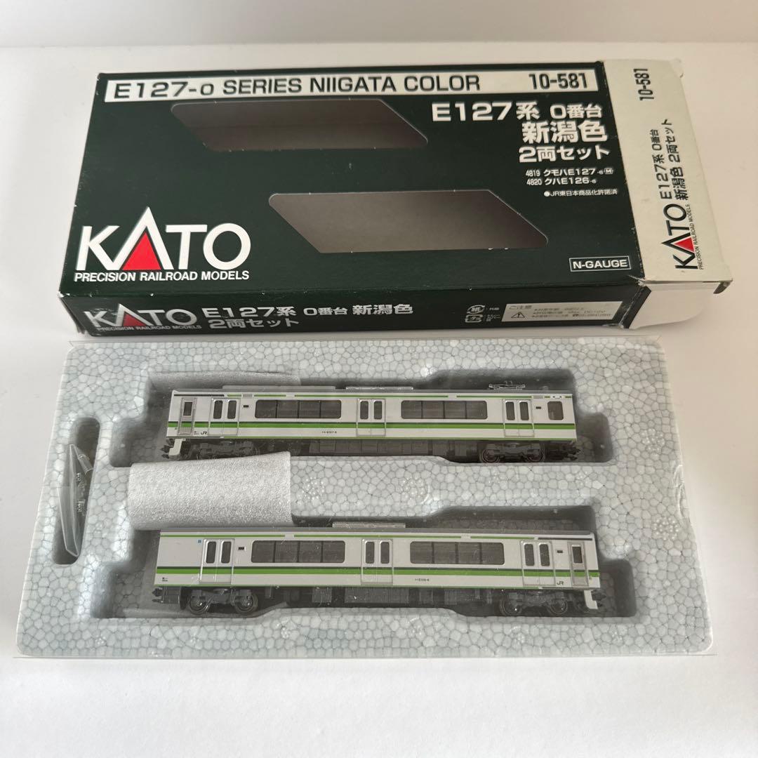 鉄道模型 KATO 10-581 E127系0番台新潟色2両セット