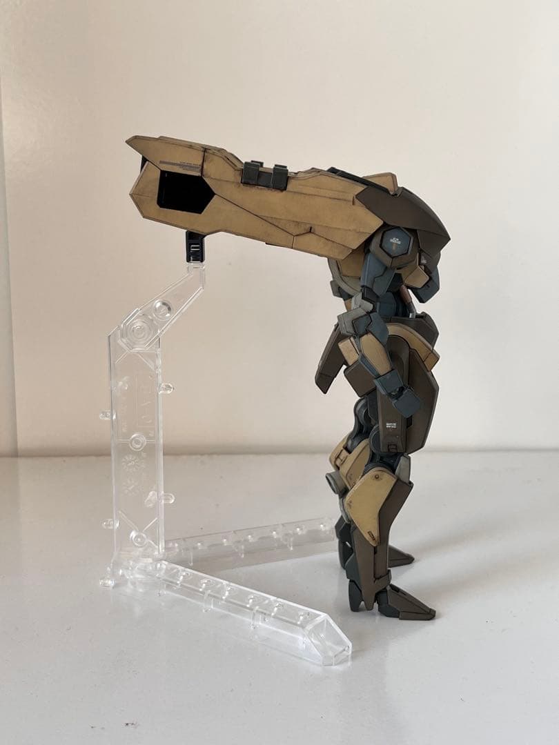 hg ガンプラ 鉄血のオルフェンズ 百里 全塗装 パステルシャドウ 完成品