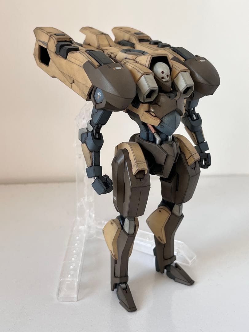 hg ガンプラ 鉄血のオルフェンズ 百里 全塗装 パステルシャドウ 完成品